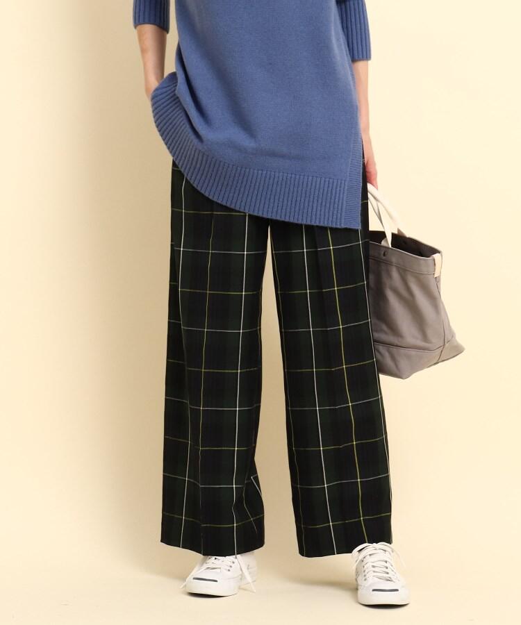 セール Classy 12月号掲載 チェックパンツ 洗える デッサン Dessin Magaseek