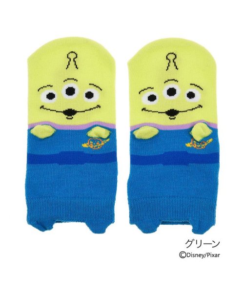 福助 公式 靴下 キッズ 履育 トイ ストーリー パペット お名前スペース付き スニーカー丈 103 11j7 ディズニー Disney Magaseek