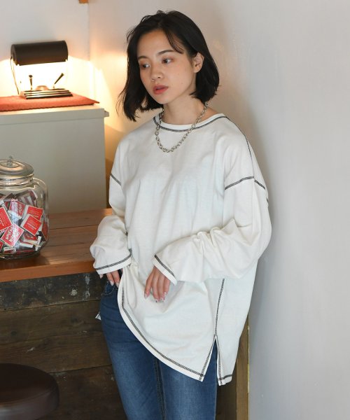 セール 21aw新作 配色ステッチロングtシャツ コットン スリット ステッチ インナー トップス ロンt 長袖 レディース 秋 冬 アドティエ Ad Thie Magaseek セール 21aw新作 配色ステッチロングtシャツ コットン スリット ステッチ インナー トップス ロンt 長袖 レディース 秋 冬 アドティエ Ad Thie Magaseek
