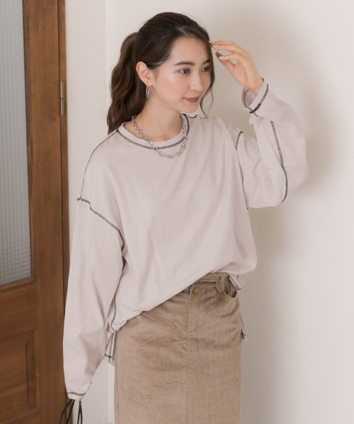 セール 21aw新作 配色ステッチロングtシャツ コットン スリット ステッチ インナー トップス ロンt 長袖 レディース 秋 冬 アドティエ Ad Thie Magaseek セール 21aw新作 配色ステッチロングtシャツ コットン スリット ステッチ インナー トップス ロンt 長袖 レディース 秋 冬 アドティエ Ad Thie Magaseek