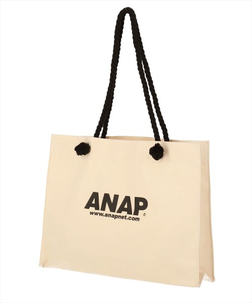 セール Anapロゴキャンバスビッグトートバッグ アナップ Anap Magaseek