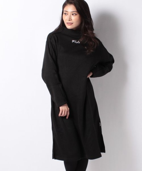 Fila ニットフリースボトルネックワンピース ラナン Ranan Magaseek