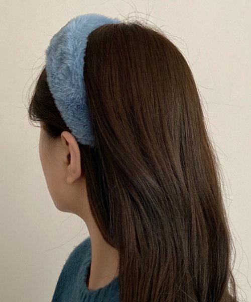 セール ふわふわ カチューシャ ファー ヘアバンド レディース ヘアアクセサリー 前髪 まとめ髪 シンプル 幅広 痛くない もこもこ ショッピングゴー Shoppinggo Magaseek