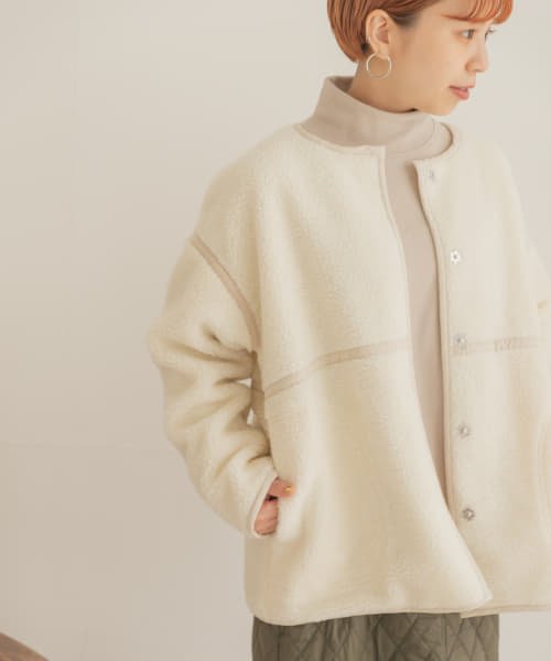 セール ボアパイピングジャケット アイテムズ アーバンリサーチ レディース Items Urbanresearch Magaseek