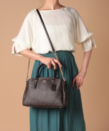 COACH(コーチ)/【COACH】コーチ F29683 ハンドバッグ ショルダー2wayバッグ/ブラウン/ブラック