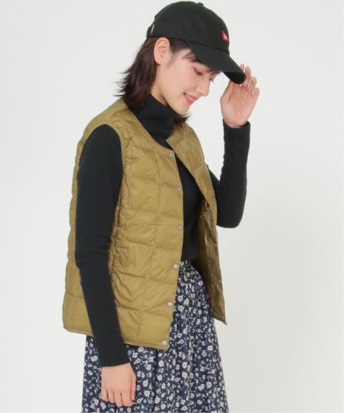 セール Taionクルーネックダウンベスト イッカ Ikka Magaseek