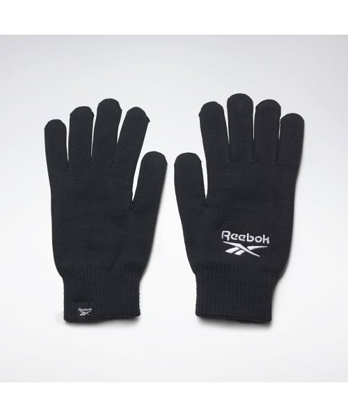 Reebok(リーボック)/スポーツ エッセンシャルズ ロゴ グローブ / Sports Essentials Logo Gloves/ブラック