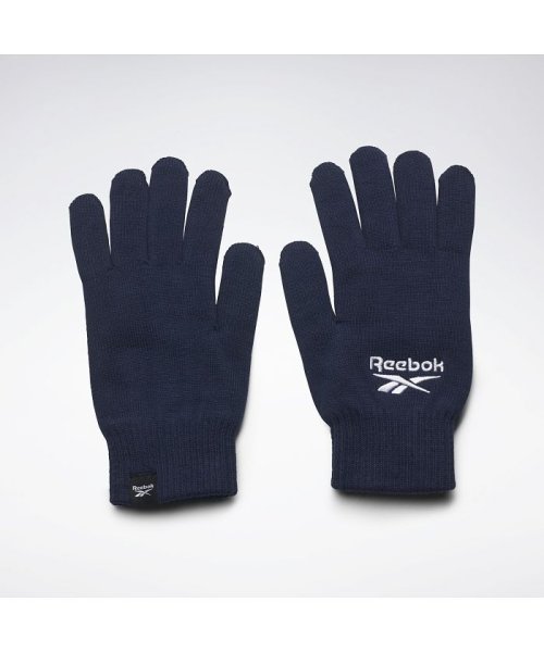Reebok(Reebok)/スポーツ エッセンシャルズ ロゴ グローブ / Sports Essentials Logo Gloves/ブルー