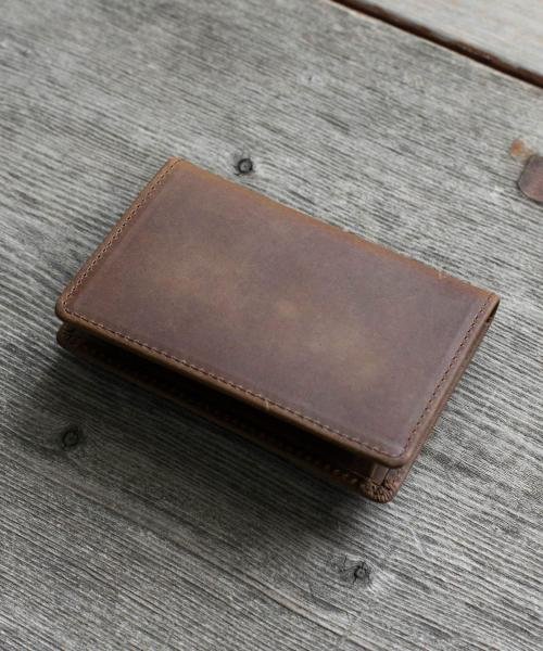 URBAN RESEARCH DOORS(アーバンリサーチドアーズ)/SETTLER　Namecard Case/BROWN