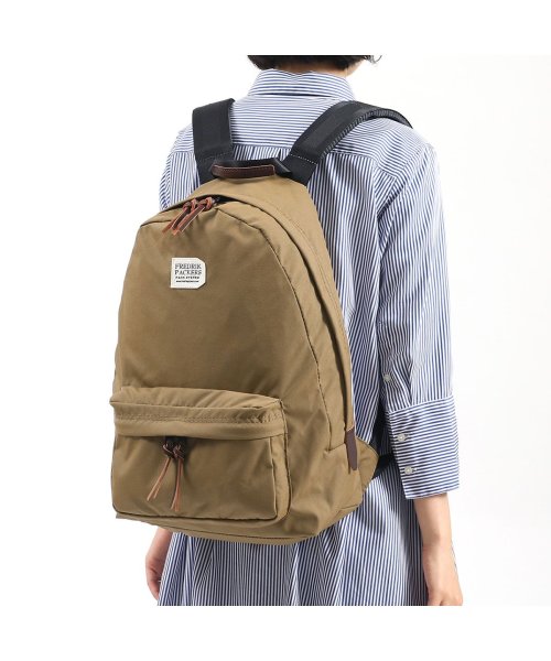 FREDRIK PACKERS(フレドリックパッカーズ)/【日本正規品】 フレドリックパッカーズ リュック FREDRIK PACKERS 500D DAY PACK デイパック A4 17L ナイロン 軽量 日本製/ブラウン