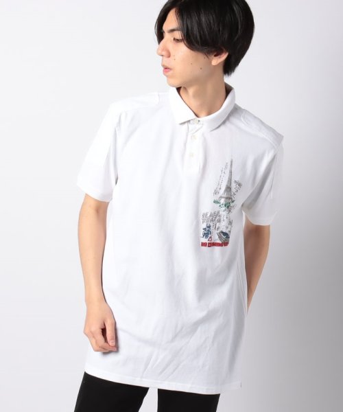 Desigual(デシグアル)/ポロシャツ半袖 PONCE/ホワイト系