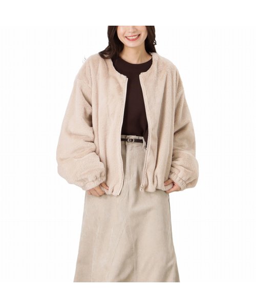 Howdy Marie ハウディーマリー ファーブルゾン Gl マックハウス レディース Mac House Women Magaseek