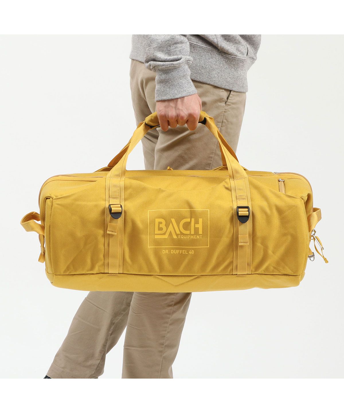 バッハ BACH DR.DUFFEL40 ボストンバッグ リュックサック 黒