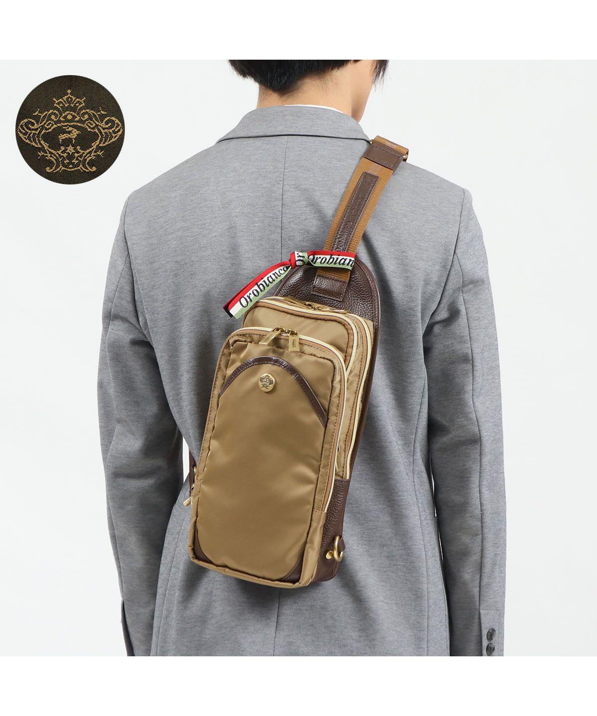 日本正規品】オロビアンコ ボディバッグ Orobianco ワンショルダー