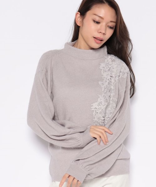 レース付きニット ラナン Ranan Magaseek