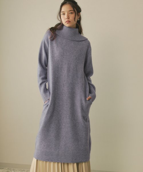 セール ふわふわ2wayタートルニットワンピース ブージュルード Bou Jeloud Magaseek