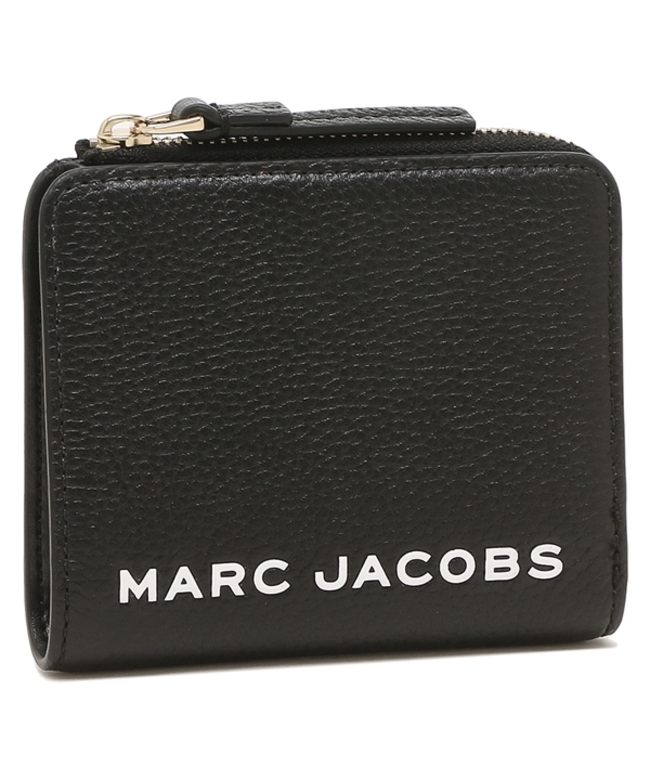 マークジェイコブス MARC JACOBS 二つ折り財布 黒 - 折り財布