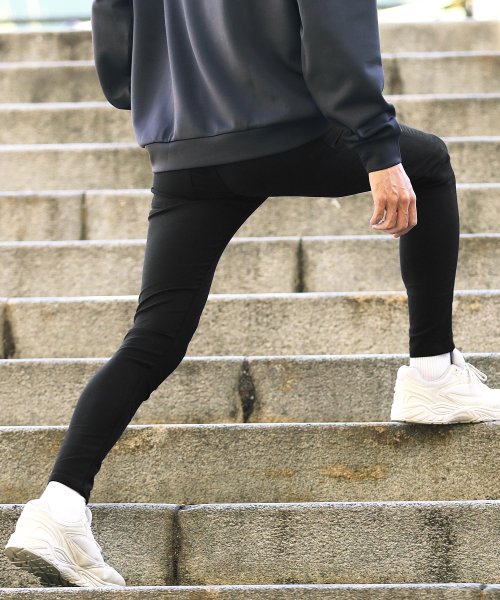 セール 裏起毛極ラクパンツ 暖かい 裏起毛 スキニー パンツ ストレッチ 伸縮 スキニーパンツ メンズ レディース スリム チノパン ジギーズショップ Jiggys Shop Magaseek