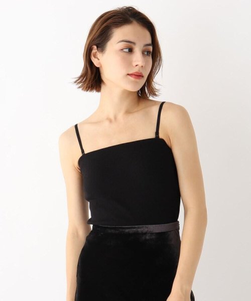 セール インナーカップ付ベアトップ オペークドットクリップ Opaque Clip Magaseek