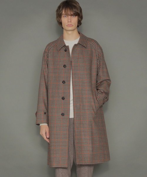 MACKINTOSH LONDON(MACKINTOSH LONDON（メンズ）)/【Loro Piana/ロロ・ピアーナ】ウールラグランスリーブコート/ブラウン