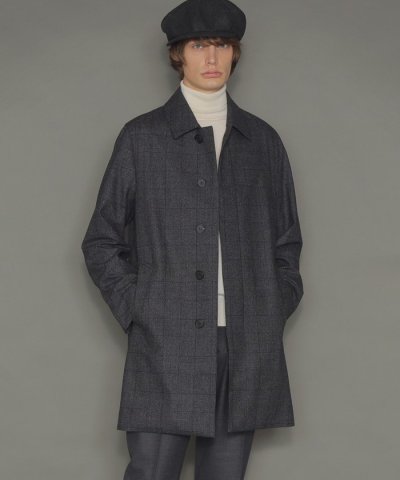 【DUNKELD ML】【Loro Piana/ロロ・ピアーナ】グレーグレンチェ