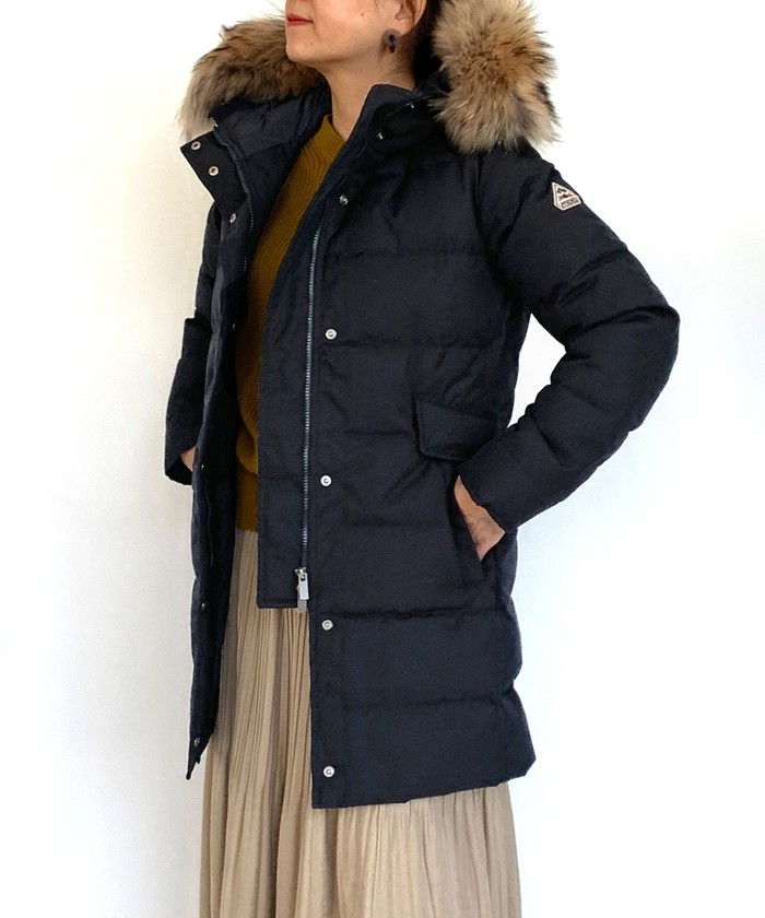 PYRENEX＞Grenoble Jacketファー付きダウンジャケット(502548215