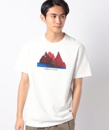 BENETTON (mens)(ベネトン（メンズ）)/アートワークプリント半袖Tシャツ・カットソー/ホワイト