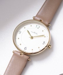 SETUP7(SETUP7)/【SETUP7】「日本製ムーブメント」 ファッション マーサ ウォッチ 本革 ベルト 腕時計 GY032/グレージュ