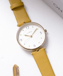 SETUP7(SETUP7)/【SETUP7】「日本製ムーブメント」 ファッション マーサ ウォッチ 本革 ベルト 腕時計 GY032/イエロー