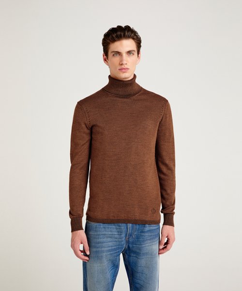 セール タートルネックニット セーター シスレー メンズ Sisley Magaseek