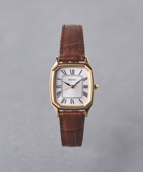 【別注】＜SEIKO＞スクエア レザー 腕時計 