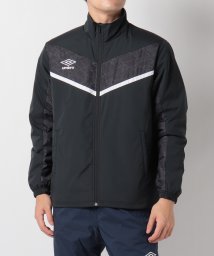 umbro(アンブロ)/【中わた・ECO商品】インシュレーションジャケット｜防風・はっ水・ストレッチ・保温【アウトレット】/ブラック