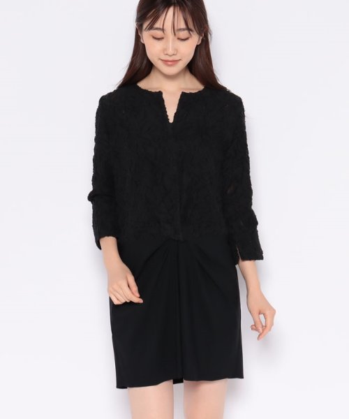 セール Onward J Bridge オンワード ジェイ ブリッジ レース切り替えワンピース Offprice Ec Offprice Ec Magaseek