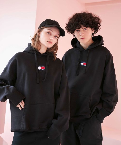 tommy jeans tommy badge hoodie