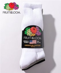 FRUIT OF THE LOOM/FRUIT OF THE LOOM AC ベーシック クルー丈ソックス 3足セット 父の日 プレゼント ギフト/504379918