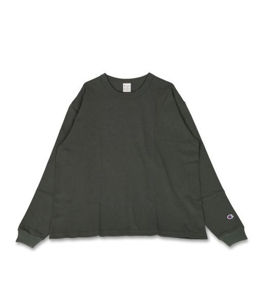 チャンピオン Champion Tシャツ 長袖 メンズ レディース T1011 Us Long Sleeve T Shirt ブラック ブラウン 黒 C5 U4 チャンピオン Champion Magaseek