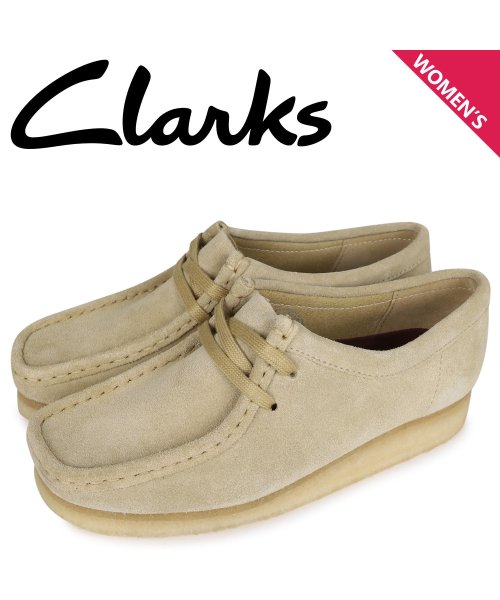 Clarks(クラークス)/ クラークス Clarks ワラビー ブーツ レディース WALLABEE ベージュ 26155545/その他