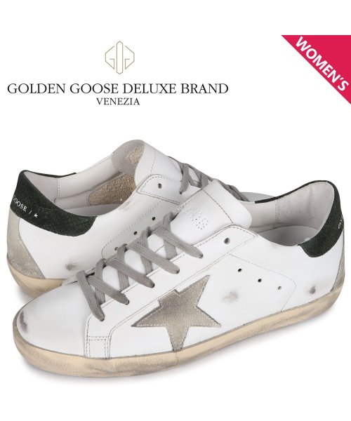 GoldenGoose(ゴールデングース)/ ゴールデングース Golden Goose スニーカー レディース スーパースター SUPERSTAR ホワイト 白 GWF0/ベージュ