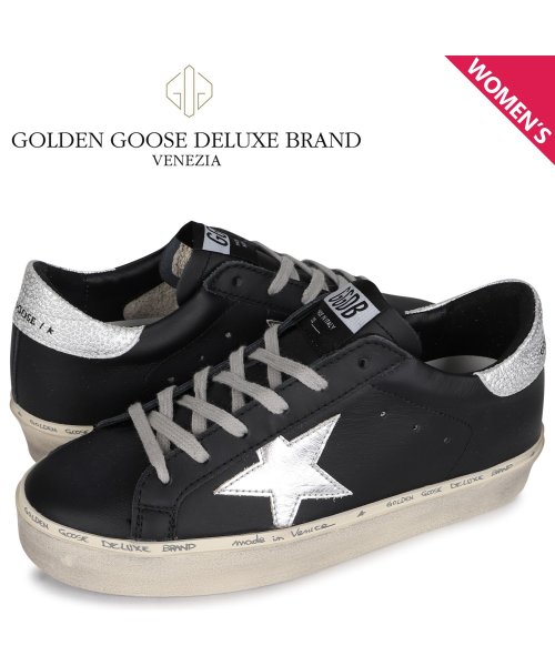 GOLDEN GOOSE(ゴールデングース)/ ゴールデングース Golden Goose スニーカー レディース 厚底 ハイ スター HI STAR ブラック 黒 GWF0/ベージュ