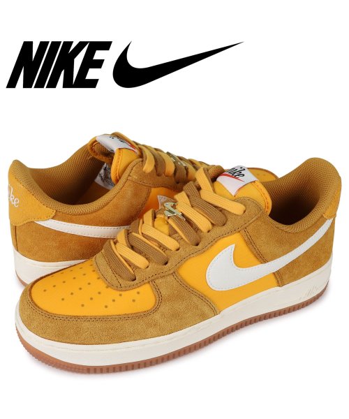 Nike Wmns Air Force 1 07 ナイキ エアフォース1 07 スニーカー メンズ ゴールド Da02 7 ナイキ Nike Magaseek