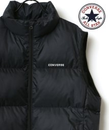 LAZAR(ラザル)/【Lazar】CONVERSE/コンバース FIBER DOWN VEST/ファイバーダウンベスト/ブラック