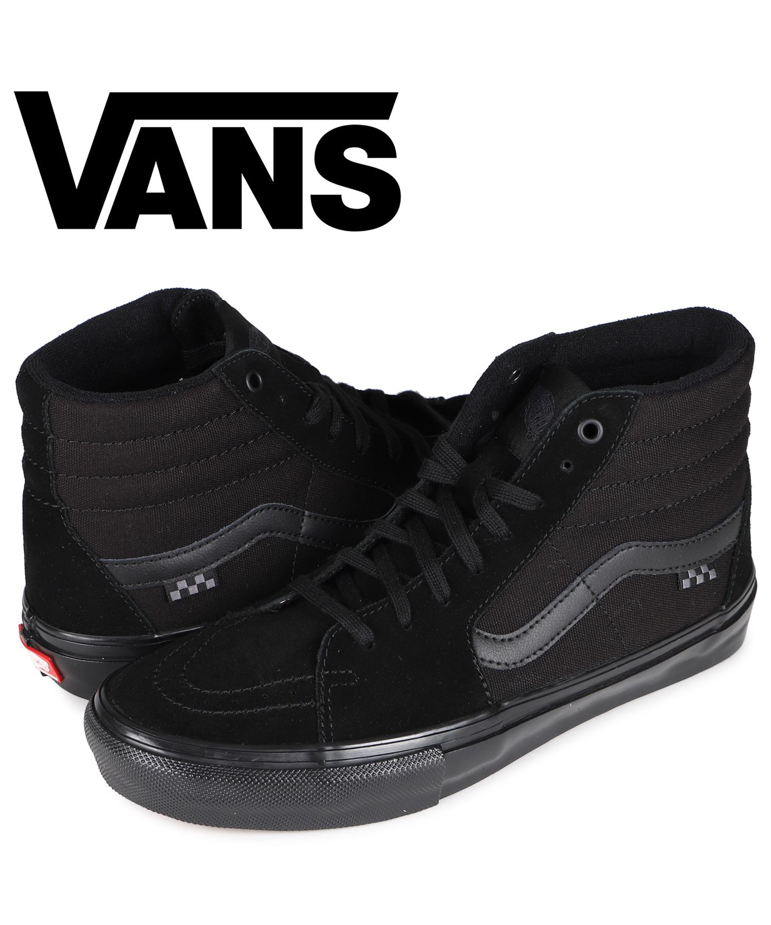 割引価格 スケハイ スケートハイ バンズ メンズ スニーカー ヴァンズ Vans Skate Vn0a5fc 黒 ブラック Sk8 Hi シューズ