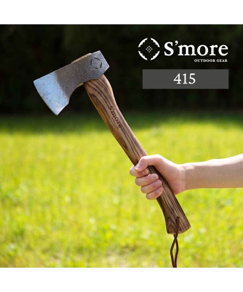 S'more(スモア)/【smore】S'more / スモアのオノ415（大）】 斧 薪割り/ブラック