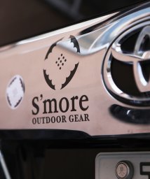 S'more(スモア)/【smore】S'more / Logo Sticker ステッカー アウトドア/ブラック