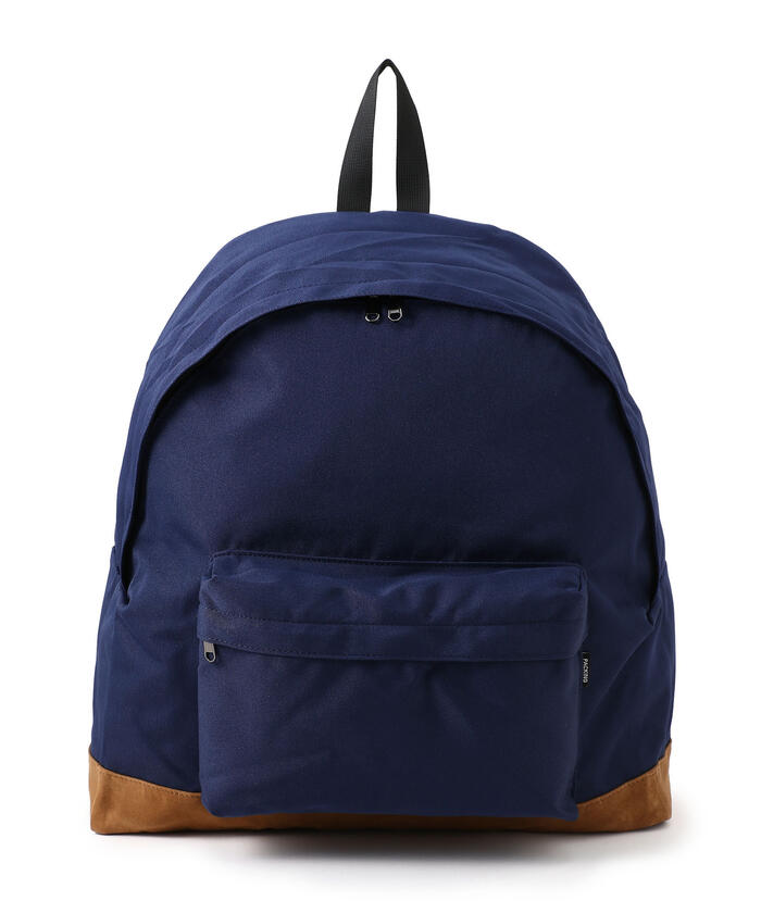 suede bookbag