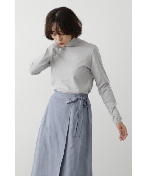 SHEL'TTER SELECT(シェルターセレクト)/ハイネックベーシックトップス/GRY