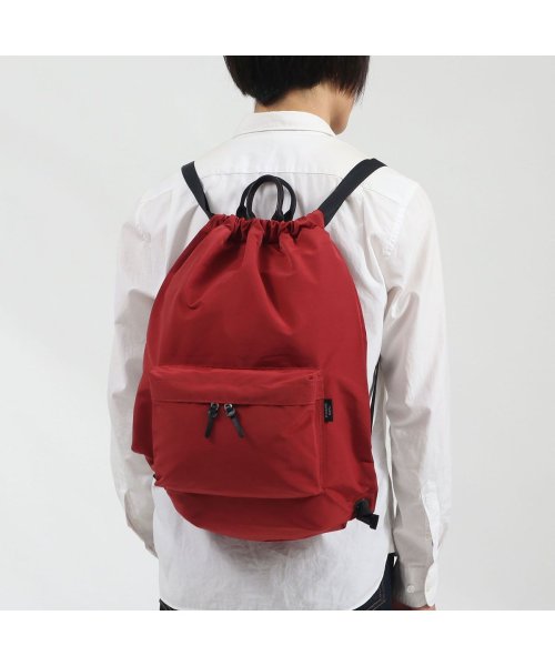 STANDARD SUPPLY(スタンダードサプライ)/スタンダードサプライ リュック STANDARD SUPPLY SIMPLICITY KNAP SACK ナップサック B4 軽量 通勤 通学 日本製/レッド