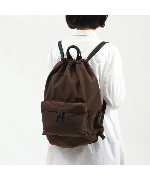 STANDARD SUPPLY(スタンダードサプライ)/スタンダードサプライ リュック STANDARD SUPPLY SIMPLICITY KNAP SACK ナップサック B4 軽量 通勤 通学 日本製/ダークブラウン