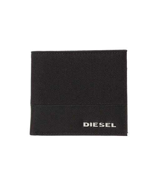 DIESEL(ディーゼル)/【メンズ】DIESEL　X07731 P2676 H1669　二つ折り財布/BLACK