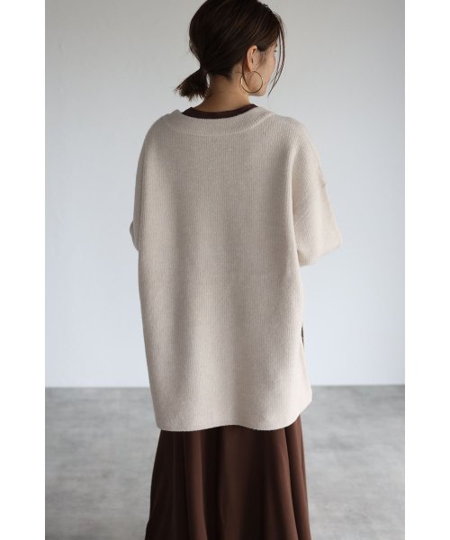 セール サイドスリットニット ボンジュールサガン Bonjour Sagan Magaseek